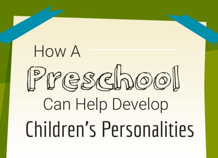 How A Preschool Can Help Develop Children's Personalities