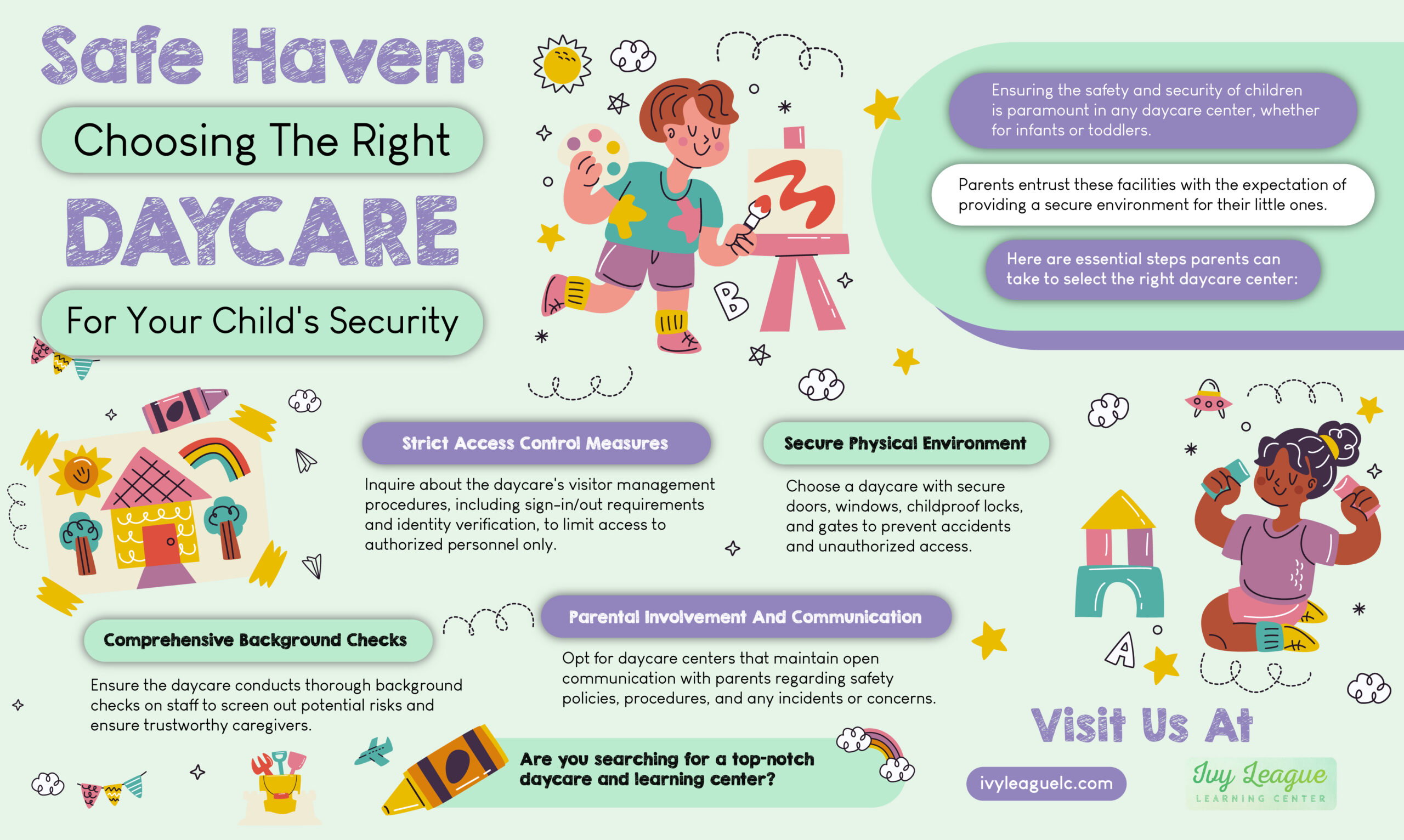 Safe Haven: Choosing The Right Daycare For Your Child's Security